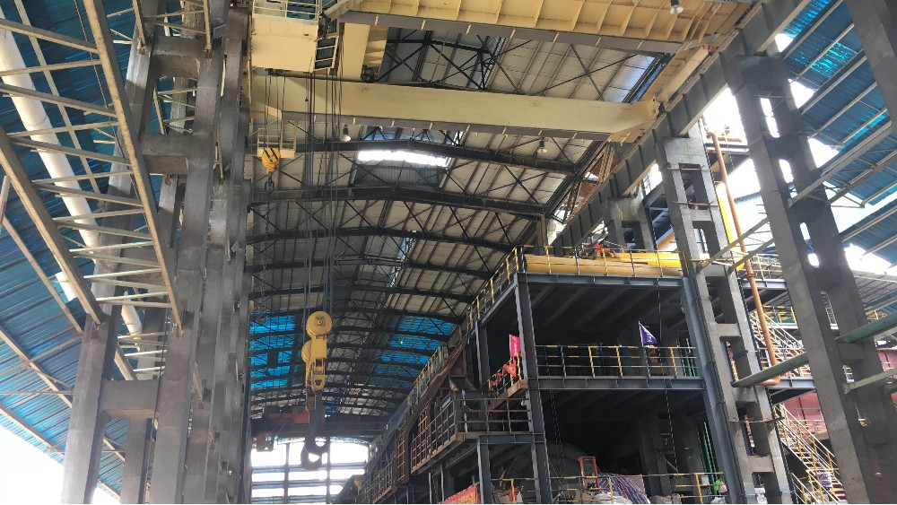 华东工控丨铁路局江海焊轨基地 32 台 3T 葫芦吊群控自动控制系统案例