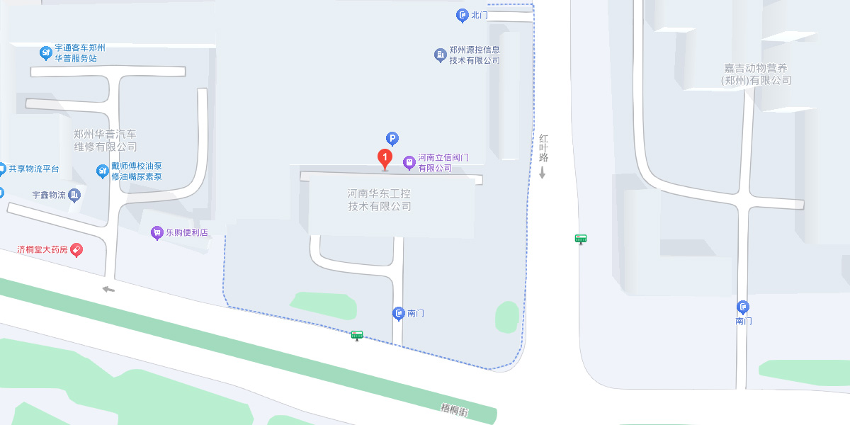 华东工控地图